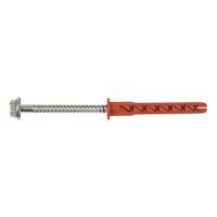 W UR F 10 SymCon Plastic Frame Fixing | A4 Stainless Steel Hexagon Head Bolt | High Load Capacity | @Pack of 40 | by Wurth