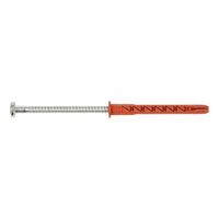 Plastic Anchor with Screw W-UR F 8 | 8mm Diameter | A4 Stainless Steel | ETA Approved | @Pack of 50 | by Wurth