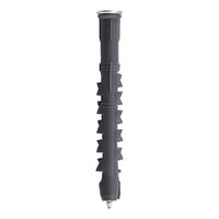 Plastic Frame Fixing with Zinc Plated Steel Screws | Universal Anchor | High Load Capacity | F30 Fire Rating | @Pack of 50 | by Wurth