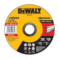 ABRASIVE CUT OFF DISC EXTREME 125 x 6mm GRINDING METAL