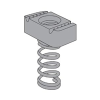 M10 Long Spring Strut Nut ZP