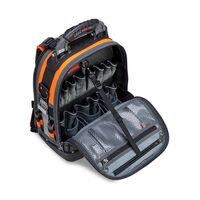 Tech Pac Hi-Viz Orange Backpack Tool Bag