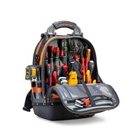Tech Pac Hi-Viz Orange Backpack Tool Bag