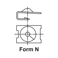 Sheet Metal Nut Shortened Rear Claw | Zinc Plated | 6.3mm Screw Diameter | Quick Assembly | @Pack of 25 | by Wurth