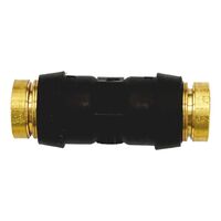 Push-In DOT Straight Connector | Quick Connect Design | Durable Insulating Plastic | @Pack of 5 | by Wurth