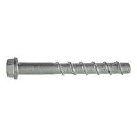 Concrete Screw with Hexagon Head & Pressed-On Washer | 6mm Anchor Size | High Load-Bearing Capacity | @Pack of 100 | by Wurth