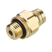 Plug Connector Metric Pipe with Male Thread | Durable Construction | Pack of 5 | by Wurth