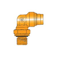 Angle Connector Metric Pipe | External Thread | Secure Connections | Pack of 5 | by Wurth