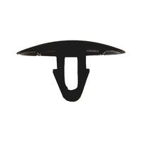 Plastic Rivet Without Pin Type 1 | Large Head & Quick Fitting | Black | @Pack of 25 | by Wurth