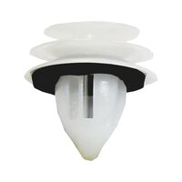 Interior Trim Clip | Mazda Compatible | White Plastic | 25 PCS | by Wurth