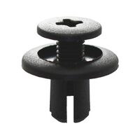 Screw Rivet with Cross-Shaped Slit | Adjustable & Reusable | @Pack of 25 | by Wurth