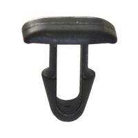 Plastic Rivet Opened Without Pin | Quick Push-In Installation | Black Color | @Pack of 25 | by Wurth