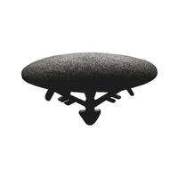 Trim Clip with Special Design | Covers Holes in Components | @Pack of 25 | by Wurth