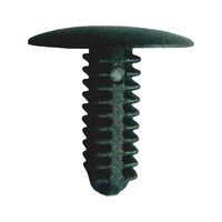 Fir Tree Clip | Small Gradation & Narrow Shape | Quick Press-In Installation | Black Plastic | @Pack of 25 | by Wurth