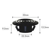 Expanding Nut Type 4 | High Retention Force | Reusable Design | Suitable for Oval Holes | @Pack of 25 | by Wurth