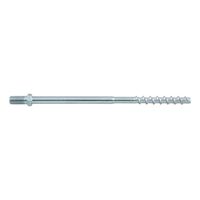 Concrete Screw Stair Bolt LONG W-BS/S | Zinc-Plated Steel | M8 x 16 Connection | @Pack of 100 | by Wurth