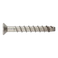 Concrete Screw with Countersunk Head | A4 Stainless Steel | High Working Loads | @Pack of 100 | by Wurth