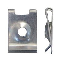 Sheet Metal Nut with Closed Screw-in Area | Zinc Plated | Spring Steel | @Pack of 25 | by Wurth
