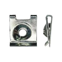 Sheet Metal Nut with Closed Screw-in Area | Zinc Plated | Secure Connection | 10 PCS | by Wurth