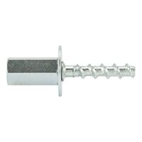 Concrete Screw with Female Thread W-BS/S | Zinc Plated Steel | M8/M10 Compatibility | High Load Capacity | @Pack of 50 | by Wurth