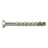 Concrete Screw with Countersunk Head | A4 Stainless Steel | TX50 Drive | High Load Capacity | @Pack of 25 | by Wurth