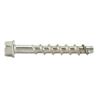 Concrete Screw with Hexagon Head W-BS/A4 | A4 Stainless Steel | High Load Capacity | @Pack of 25 | by Wurth