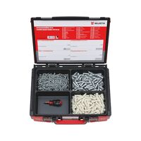 Plasterboard Plug W GS Assortment | 401 Pieces | Designed for Gypsum & Lightweight Panels | by Wurth