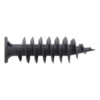 Insulation Anchor SHARK® ISO | 95mm Length | Anthracite Grey | High-Quality PP | by Wurth