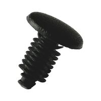 Fir Tree Clip | Small Gradation & Narrow Shape | Quick Installation | 25 PCS | Black Plastic | by Wurth