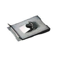 Sheet Metal Nut | Open Screw-In Area | Quick Connection & Tolerance Compensation | @Pack of 25 | by Wurth