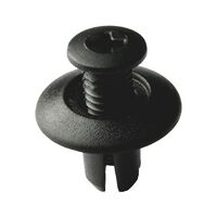 Screw Rivet with Cross-Shaped Slit | Adjustable Installation | Removable Fastener | @Pack of 25 | by Wurth