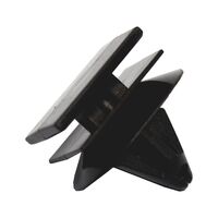 Interior Trim Clip Closed | Black Plastic | Easy Installation | 10 Pack | by Wurth