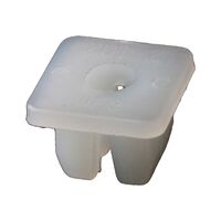 Clamps and Clips for Trims | Durable Plastic & Metal | Fastening Emblems | Pack of 25 | by Wurth