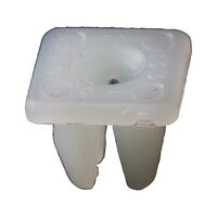 Expanding Nut for Round Holes | Nylon Material | Corrosion Resistant | High Retention Force | @Pack of 25 | by Wurth