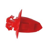 Clamps and Clips for Trims | 10 PCS Set | Durable Plastic | Red Color | by Wurth