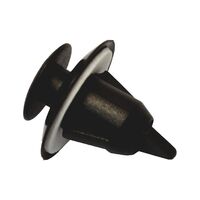 Interior Trim Clip | Special Design for Secure Fastening | Black Plastic | @Pack of 10 | by Wurth