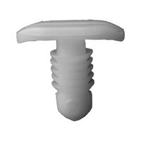 Door Seal Clip with Pine Tree Foot | Pre-Attached Flange | Fastening Clip for Seals | @Pack of 25 | by Wurth