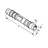 Hose Connector 5 PCS | Resistant to Petrol & Diesel | Durable Acetal Resin | by Wurth