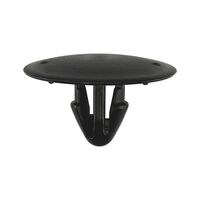 Pine Tree Clip FIRTREECLIP Toyota | Quick Installation | Durable Polyamide | Black | @Pack of 25 | by Wurth