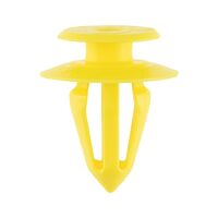 Interior Trim Clip | Yellow Polyoxymethylene | Universal Fit | @Pack of 10 | by Wurth