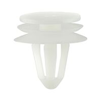 Interior Trim Clip | Universal Fit | White Polyoxymethylene | @Pack of 10 | by Wurth