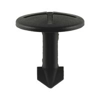 Turn-Lock Fastener with Quick Fastening | Black Polyamide | 25 PCS | by Wurth