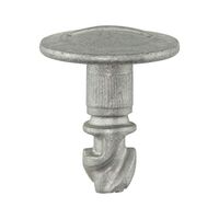 Turn-Lock Fastener | Quick Fastening | Steel Construction | Silver Color | @Pack of 10 | by Wurth