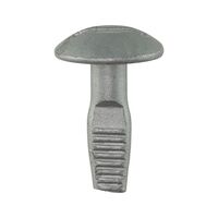 Turn-Lock Fastener | Quick 90° Rotation | Durable Steel | Grey Color | @Pack of 25 | by Wurth