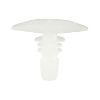 Door Seal Clip with Pine Tree Foot | Easy Installation | Colourless | @Pack of 25 | by Wurth