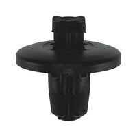Push In Rivet Without Cap | High Retention Force | Easy Installation | Black | @Pack of 25 | by Wurth