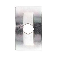 Bent Spring Nut Flat Shape | Vibration Resistant | Reusable Design | Zinc Plated | @Pack of 25 | by Wurth