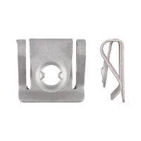 Sheet Metal Nut Quick Release Mount | Zinc Plated | Spring Steel | @Pack of 25 | by Wurth