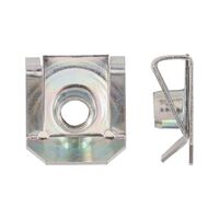 Sheet Metal Nut with Threaded Shank | M5 Compatibility | Zinc Plated | Secure Connection | @Pack of 25 | by Wurth