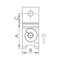 Sheet Metal Nut with Closed Screw-in Area | Zinc Plated | Spring Steel | @Pack of 25 | by Wurth